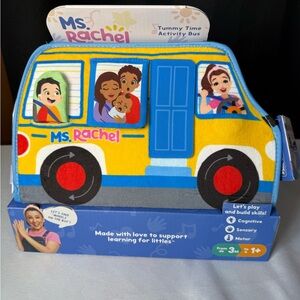 Ms. Rachel Tummy Time Activity Bus - Multicolor